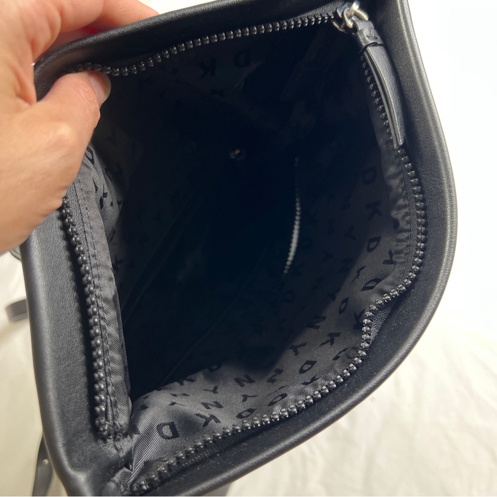 Dkny Multipurpose Big Logo Statement Backpack, Bl… - image 3